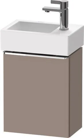Duravit D-Neo Waschtischunterbau wandhängend Basalt Matt 364x222x440 mm - DE4218R10430000 DE4218R10430000