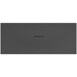 Villeroy & Boch Squaro Infinity Duschwanne UDQ1770SQI2IV1S, 170 x 70 x 4 cm, anthrazit