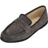 espadrij l´originale LOAFER CLASSIC VELOUR Schnürschuh carbone