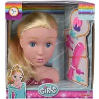 SIMBA Spielwelt Spielzeug Spielwelt Beauty Girls Frisierkopf 105560145