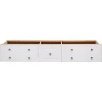 OTTO home Schubkasten Hugo, Bettkastenmodul mit 3 Schubladen für eine Bettseite, für das gleichnamige Massivholzbett, massive Kiefer, FSC®