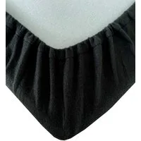Leonado Vicenti Spannbettlaken Winter flauschig warm, Microfaser-Fleece, Gummizug: rundum, (2 Stück), Thermofleece kuschelig weich, Einfarbig