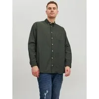Jack & Jones PlusSize Langarmhemd JJ JJEOXFORD SHIRT L/S