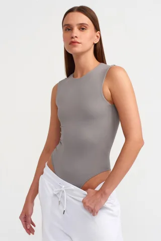 Nahtloser ärmelloser Slim-Fit-Overall
