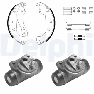 Delphi Bremsbacken hinten Fiat Doblo 119 223