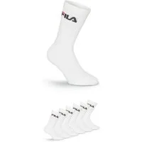 Fila Tennissocken UNISEX CREW TENNIS FULL TERRY SOCKS (6-Paar, 6 Paar) Sportsocken, flache Zehennaht