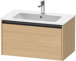 Duravit Ketho.2 Waschtischunterbau wandhängend Natur Eiche Matt 810x480x440 mm - K25063030300000 K25063030300000