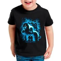style3 T-Shirt Gigamax Blue amiibo planet go pokemon ball pikachu