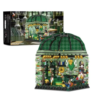 Xbert Brix 66192 Common Room House Building Block Set Brick Assembly Kit 2174PCS Creative Desktop Ornaments Children's G