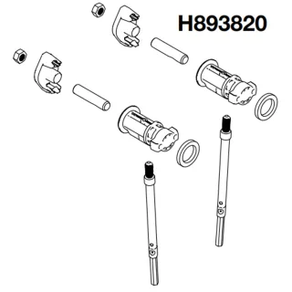 LAUFEN Montageset EasyFit 2.0, 8938200000001 H8938200000001