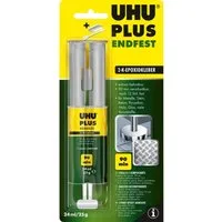 UHU Montagekleber UHU plus endfest 90 min Doppelkammerspritze 25 g