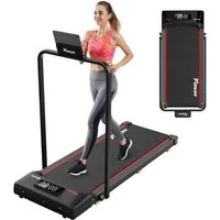 FunLife Laufband 3-in-1 Walking Pad mit Haltegriff (Einzelgerät, Homeoffice Walking Pad), 1–8 km/h, klappbar, Homeoffice geeignet