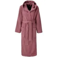 OTTO home Unisex-Bademantel Riva, für Damen & Herren, Standard & Premium Qualität, Langform, Walkfrottee, Kapuze, Gürtel, 100 % Baumwolle, Reise, Hotel, Sauna, XS-3XL
