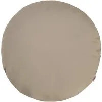beties Kissenhülle Wunschton, (1 Stück), runder Kissenbezug 80 cm taupe