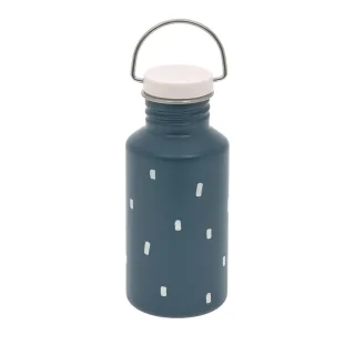 Lässig Edelstahltrinkflasche Happy Prints midnight blue