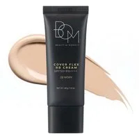 Beauty of Majesty BB-Creme Cover Flex BB Cream SPF50+ PA++++ 02 Ivory 40g – Koreanische BB Cream mit Sonnenschutz, Hyaluronsäure & nahtloser Deckkraft –, Vegan – K-Beauty Make-up