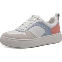 Tamaris Plateausneaker, Freizeitschuh, Halbschuh, Schnürschuh mit Kontrastbesätzen