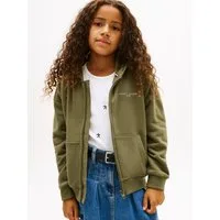 Tommy Hilfiger Kapuzensweatjacke MINI CORP ZIP THROUGH HOODIE Kinder bis 16 Jahre