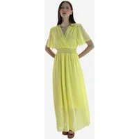 Elara Maxikleid Sommer-Maxikleid mit V-Ausschnitt (1-tlg)