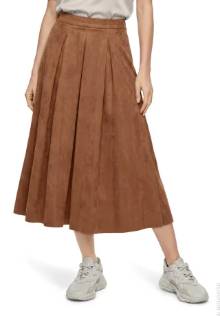 Betty Barclay - Hosenrock Dark Coffee - Gr. - 36