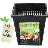 GarPet Pflanzschale Pflanzkörbe Körbe Wasserpflanzen Teichpflanzkorb Pflanzkorb Seerosen