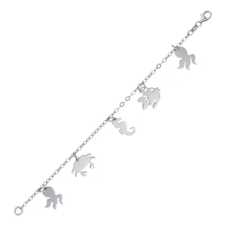 Orphelia Damen-Armband aus 925er Sterlingsilber – Silber ZA-1638