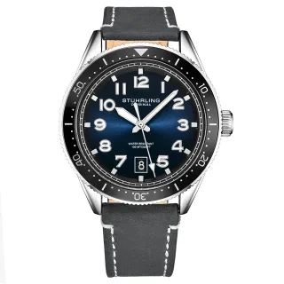 Schwarzer und blauer Quarz 42mm