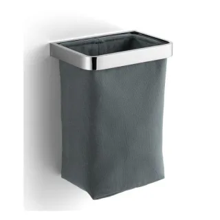 Giese Gästehandtuchkorb 40510-02 chrom, Stoffeinsatz anthrazit