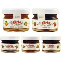darbo Honig darbo Naturrein Konfitüre Sortiment 5 Sorten 60 Minigläser á 28g