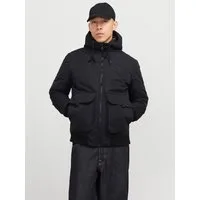 Jack & Jones Bomberjacke JJCONSTRUCT BOMBER mit glänzender Oberfläche