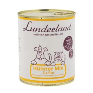 Reinfleisch Hühner-Mix 6x800 g