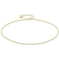 Bruno Banani Fußkette Schmuck Geschenk Silber 925 Körperschmuck Panzerkette Herz, Made in Germany