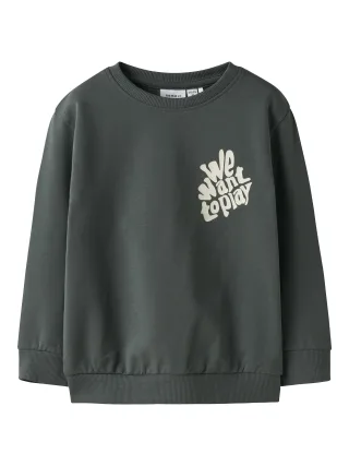 NAME IT - NMMBENJA LS NREG SWEAT UNB - Gr. - 110