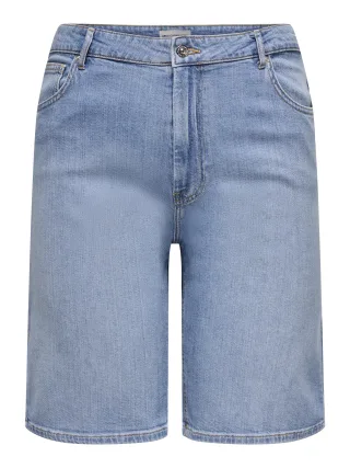 ONLY CARMAKOMA - CARSONNY HW WIDE DNM SHORTS NAS843 NOOS Light Blue Denim - Gr. - 42