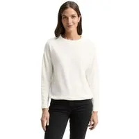 TOM TAILOR Sweatshirt mit Kordelzug am Saum