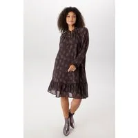 Aniston PLUS Chiffonkleid mit Volant am Saum - NEUE KOLLEKTION