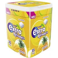 Wrigleys Extra Süßigkeit, Wrigleys Extra Refreshers Tropical zuckerfreie Kaugummi 35 Stück 78g