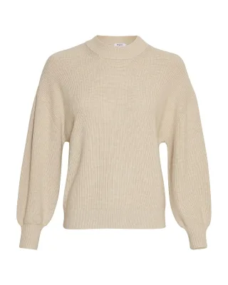 msch copenhagen - MSCHAcentia Rachelle Pullover oatmeal melange - Gr. - XL