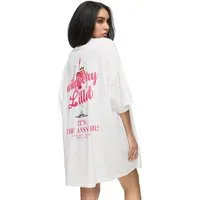 Worldclassca T-Shirt Worldclassca Oversized Print WILDBERRY LILLET T-Shirt Sommer Oberteil PRINT - WILLDBERRY LILLET- IT´S THE ANSWEAR!