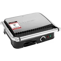 CLATRONIC Kontaktgrill KG 3487, Kontaktgrill, beidseitiges Grillen, 2000W
