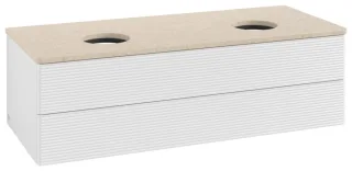 Villeroy & Boch Waschtischunterschrank Antao K24_1 1200x360x500mm mit Struktur FK/AP: GF/3 K24113GF