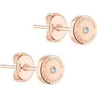 Liebeskind Berlin Paar Ohrstecker Liebeskind Damen-Ohrstecker Edelstahl Zirkonia