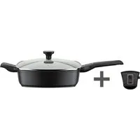 GSW Servierpfanne EASY CLICK Quadura, Aluminiumguss (1-tlg), abnehmbarer EASY CLICK® Griff, Induktion