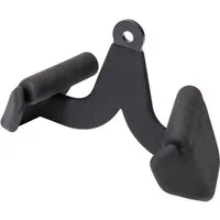 GORILLA SPORTS Zughilfe Latzug-/Rudergriff Gummi schwarz (1-tlg)