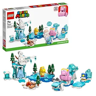 LEGO Super Mario 71417 Kahlross-Abenteuer ? Erweiterungsset mit 4 Figuren zum Kombinieren mit Starterset Spielzeug für Kinder