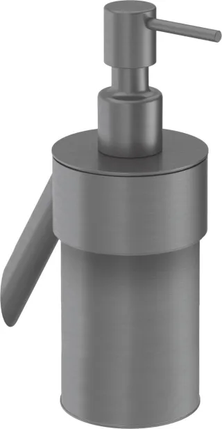 Neuesbad Serie 600 Seifenspender, wandhängend, Oberfläche: Titanium NB1ADI_D4211