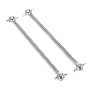 2PCS HBX 2996A 2996 FC610 1/10 RC Car Parts Metal Rear Drive Shaft Vehicles Models Spare Accessories T2112