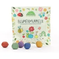 Die Stadtgärtner Spielzeug-Gartenset 10 Blumenmurmeln-Tütchen - KITA-Dankeschön, Kindergeburtstag-Mitgebsel, 10-tlg.