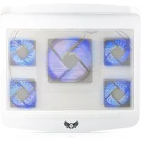 Blumax Notebook-Kühler NOTEBOOK LAPTOP KÜHLER COOLER KÜHLPAD STÄNDER 5 x LED LÜFTER