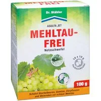 Silberkraft Pflanzen-Pilzfrei Asulfa® Jet Mehltau-Frei: Effektiver Schutz gegen Mehltau und Milben, 100 g, 10-St., Netzschwefelhaltiges Mittel, Wirkt auch gegen Spinn- & Rostmilben